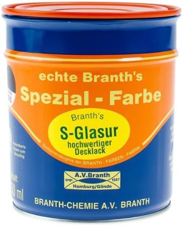Branths S-Glasur 0,75 l Dose 0610 Naturgrün (26,60 EUR/l)