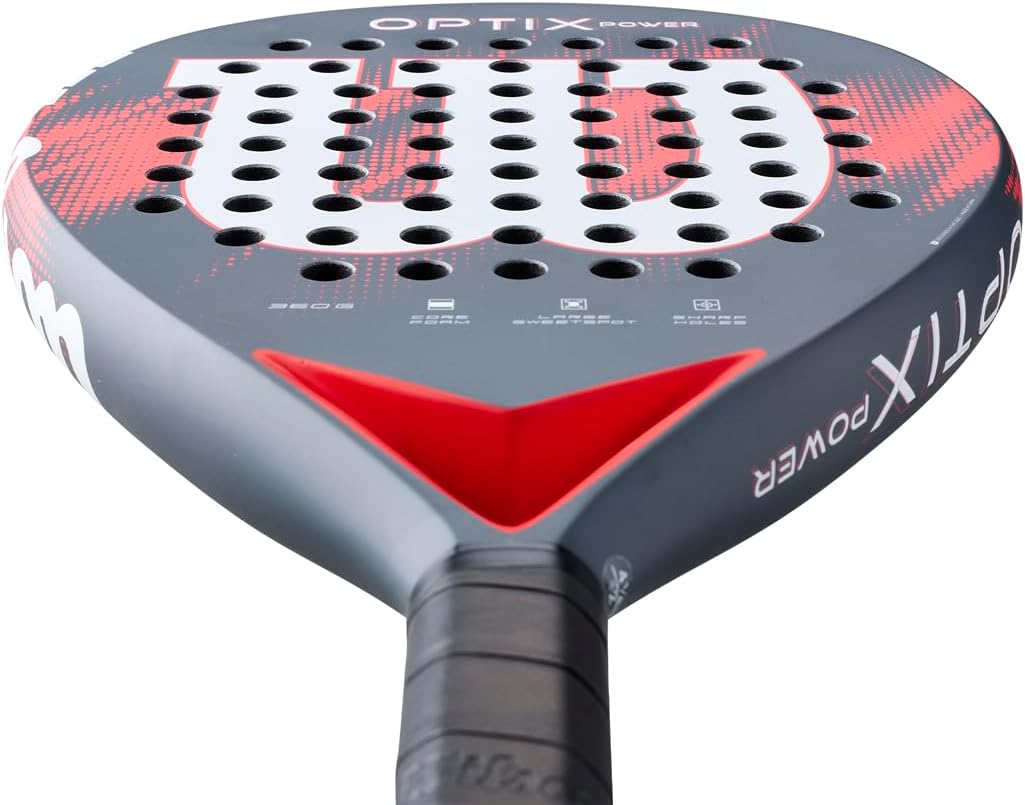 Wilson Optix V2 53,1 x 27,3 x 7,8 cm Red, 53,1 x 27,3 x 7,8 cm Red