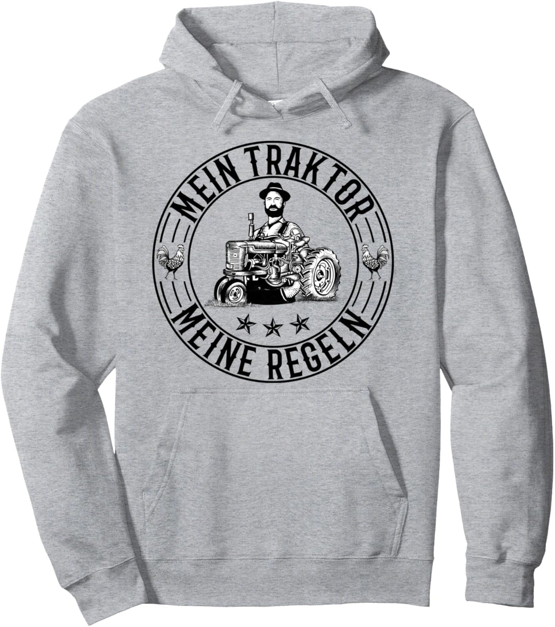 Mein Traktor Meine Regeln Bauern Geschenk für Landwirt Pullover Hoodie