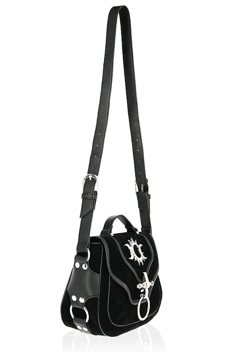 Restyle Damen Triple Goddess Satteltasche - Schwarz, One Size