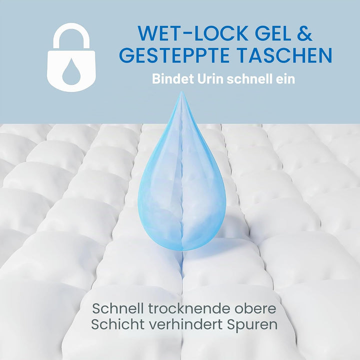 Four Paws Wee-Wee Trainingspads, Geruchskontrolle, 100 Stück 100 Count Geruchskontrolle, 100 Count G