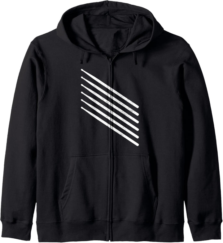 Drummer Schlagzeug Vintage Schlagzeuger Geschenk Kapuzenjacke