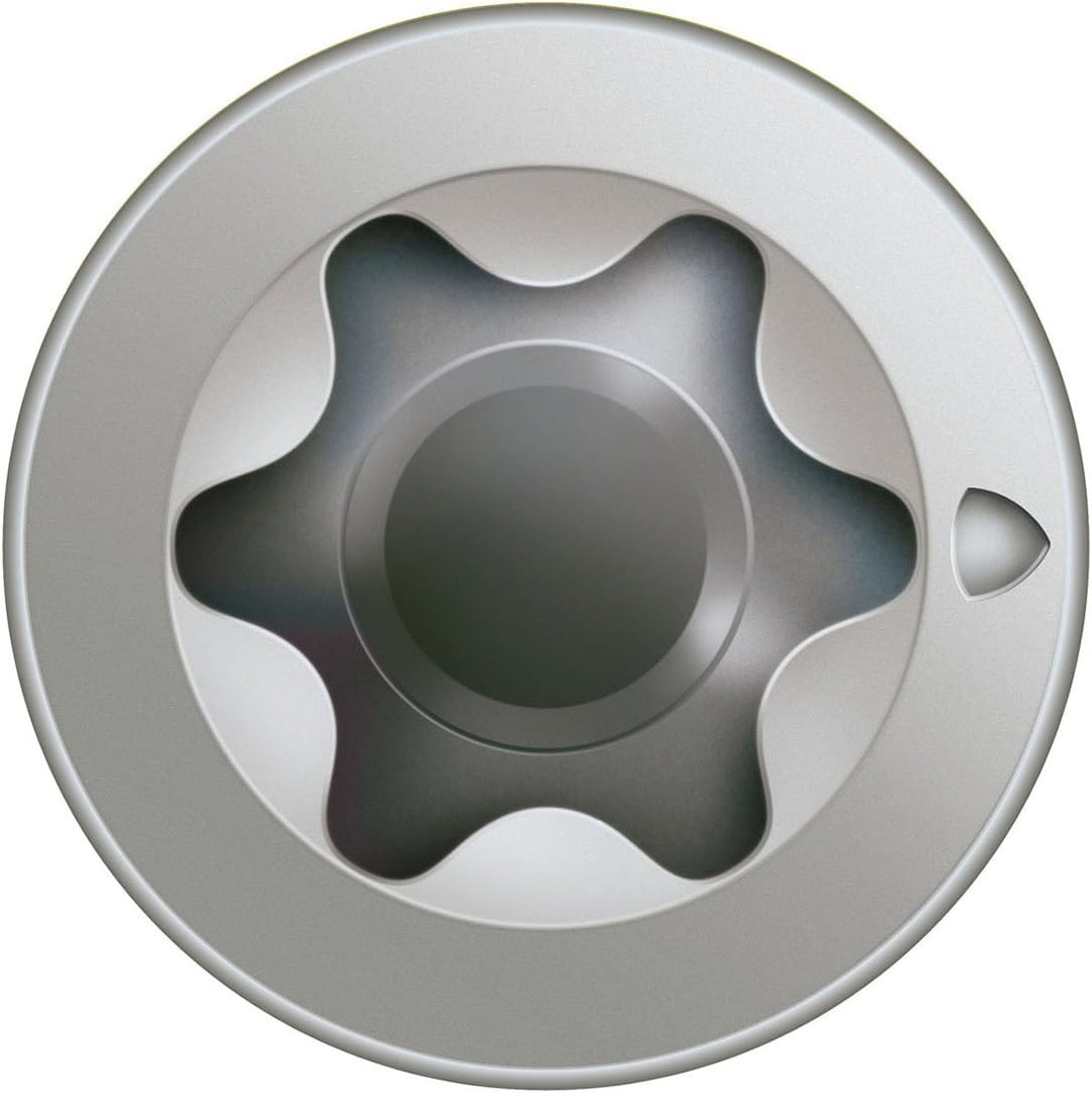 SPAX Holzbauschraube aus Edelstahl rostfrei A4, 10,0 x 300 mm, 50 Stück, T-STAR plus, Senkkopf mit F