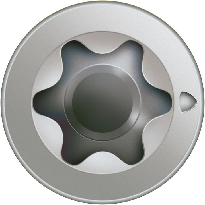 SPAX Holzbauschraube aus Edelstahl rostfrei A4, 10,0 x 300 mm, 50 Stück, T-STAR plus, Senkkopf mit F