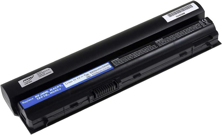 Akku für Dell Typ WJ383 5200mAh, 11,1V, Li-Ion
