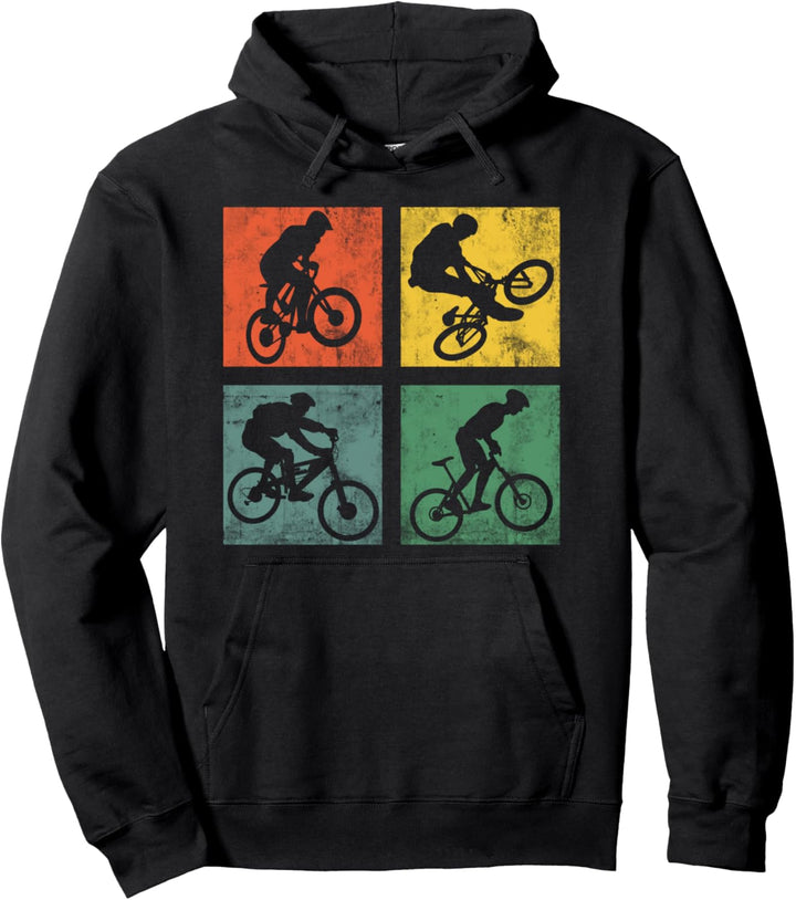 RADSPORT Mountainbike Mountainbiker Downhill Fahrrad Vintage Pullover Hoodie