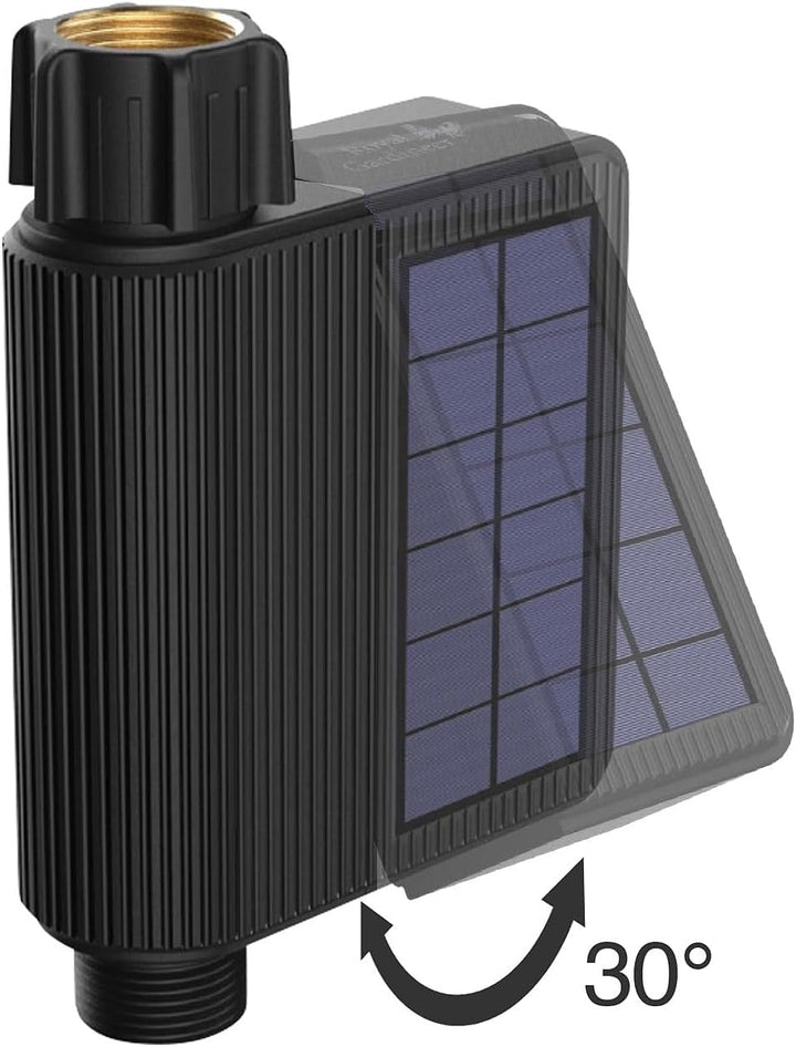 Royal Gardineer WiFi Bewässerungscomputer mit integr. Solarpanel + Bodensensor