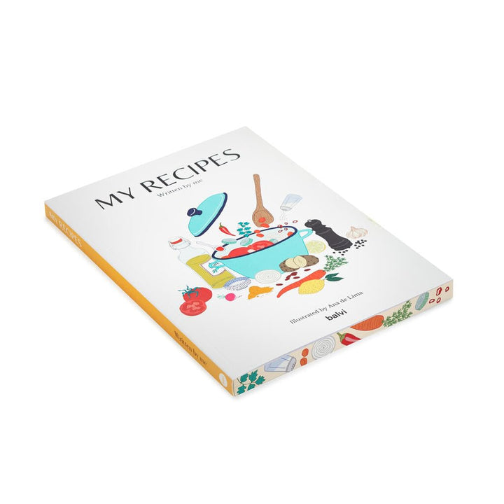 balvi Notizbuch My Recipes Das Buch, das Sie schreiben Papier