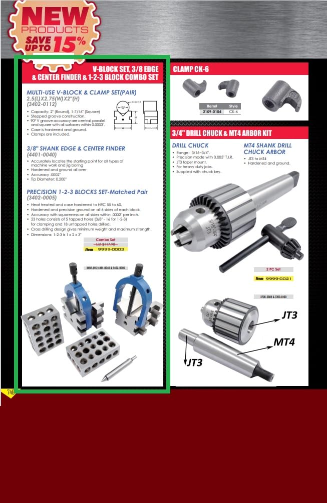 hhip Precision 1–2-3 & 2–4-6 Blocks Sets, 1