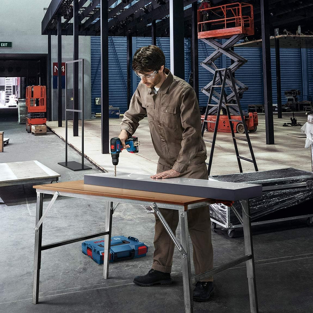 Bosch Professional Akkuschrauber GSR 18V-55 (2x 4,0 Ah Akku, 18 Volt System, max. Drehmoment: 55 Nm,