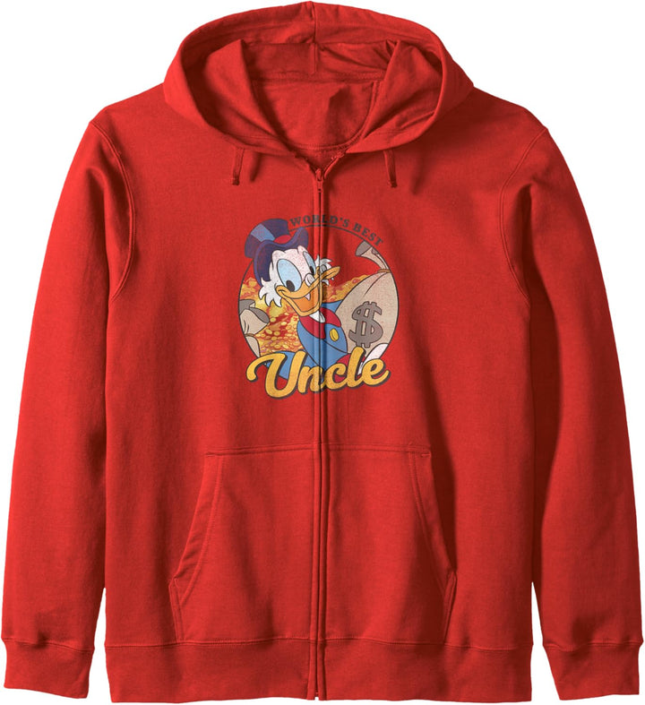 Disney DuckTales Scrooge McDuck World's Best Uncle Kapuzenjacke