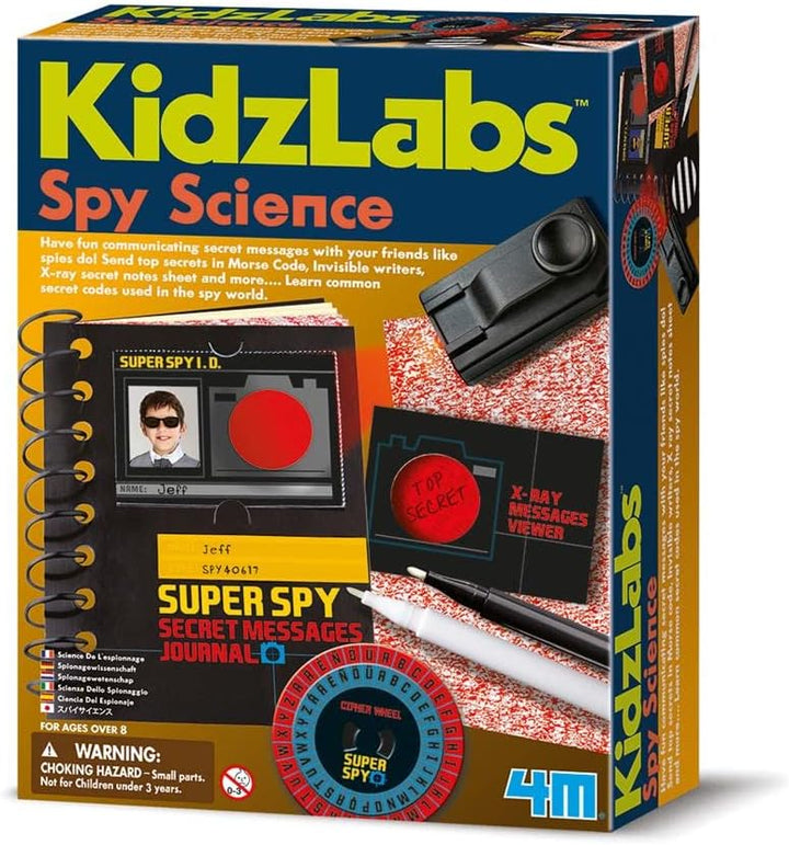 4M Spy Science Secret Message Kit