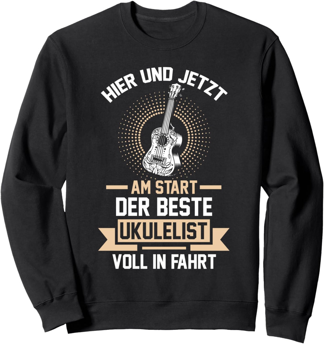 Ukulele Gitarre Hawaii Ukulelenspieler Ukulelist Sweatshirt