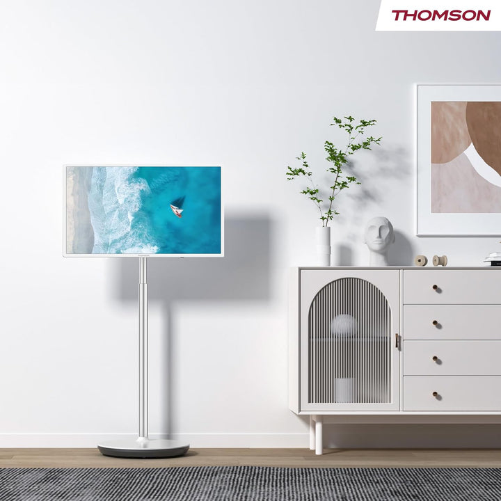 Thomson 32 Zoll (80 cm) Go TV HD (1366x768), Tragbarer Android Fernseher, Sprachsteuerung, Bluetooth