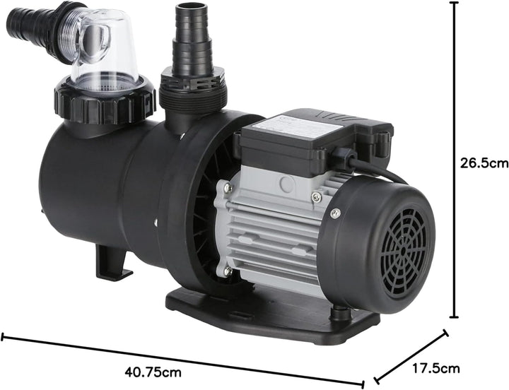 Gre PP032 - Filterpumpe für Pools, 250 W, 7.000 l/h, im Einklang mit der europäischen Ökodesign-Rich