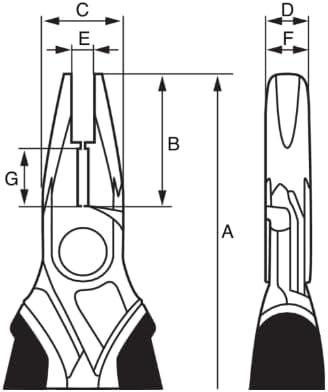 Alicate Para Conectores 160Mm