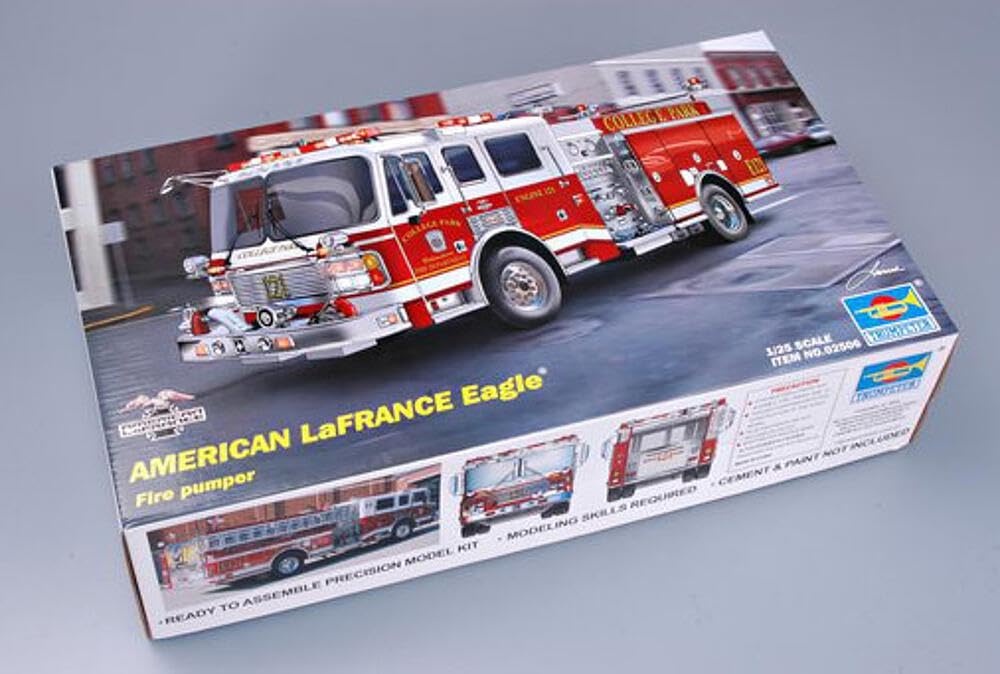 Trumpeter 02506 Modellbausatz American LaFrance Eagle Fire Pumper 2002