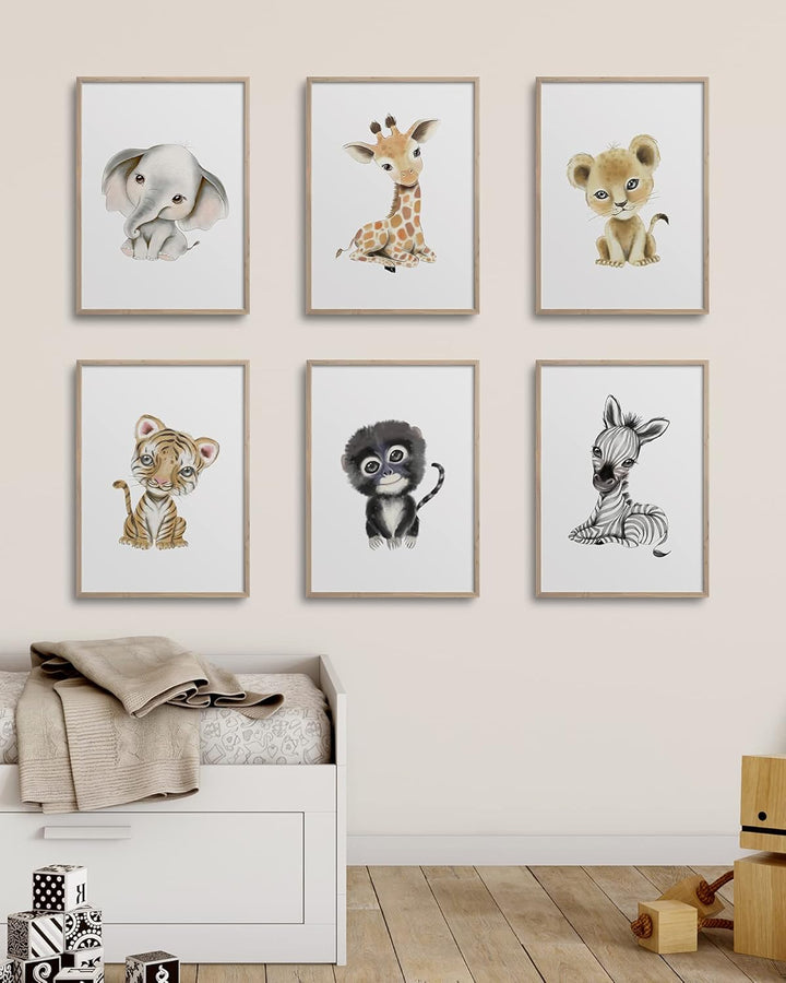 Hambient Poster Kinderzimmer - Bilder Babyzimmer Deko, Junge, Mädchen - Wandbilder, Kinderposter, De