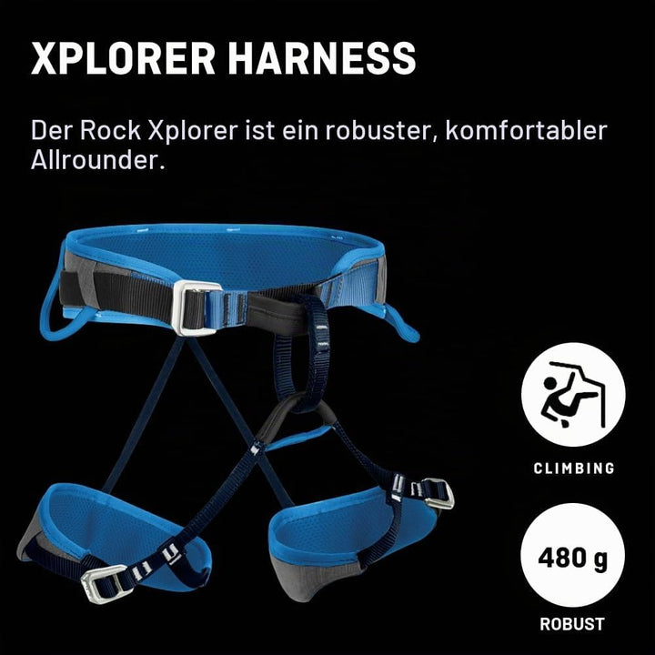 Salewa Xplorer Harness Klettergurt M-L CARBON, M-L CARBON