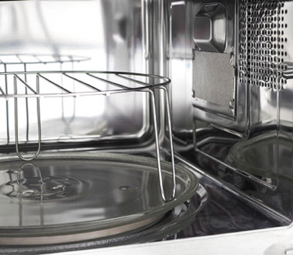 Kaiser 2520 Edelstahl Einbau Multifunktions Mikrowelle,25L,Heissluft Grill,21 Funktionen,Mikrowelle