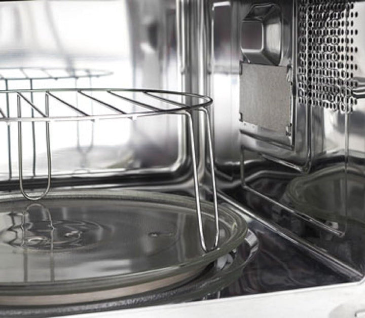 Kaiser 2520 Edelstahl Einbau Multifunktions Mikrowelle,25L,Heissluft Grill,21 Funktionen,Mikrowelle
