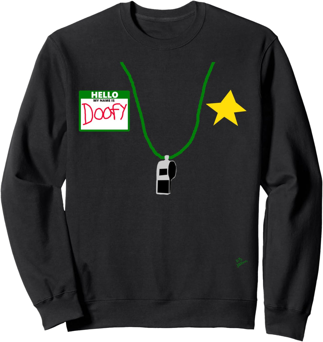 Lustiges Halloween Offizier Tee - Doofy Kostüm Halloween Sweatshirt
