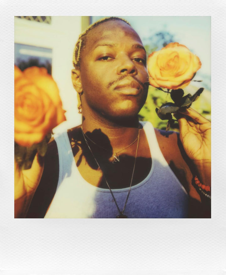 Polaroid FLIP - Pack Sofortbildkamera Schwarz + Farbfilm (16 Fotos)