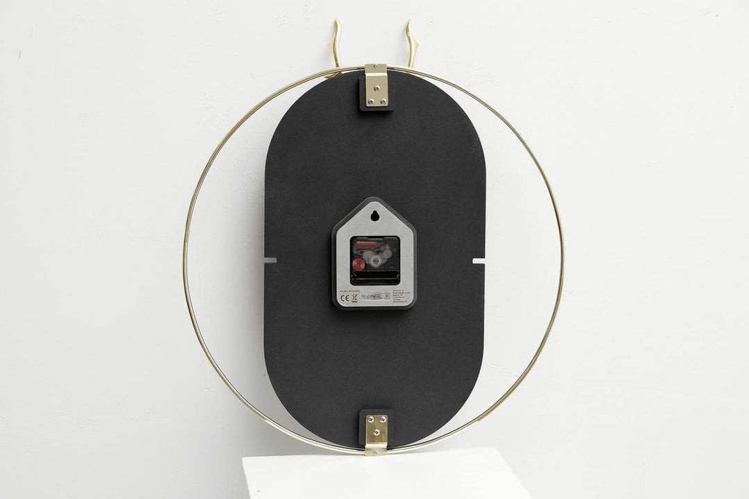 ONZENO Design Wanduhr 'The Dark Sky.' ohne Tickgeräusche