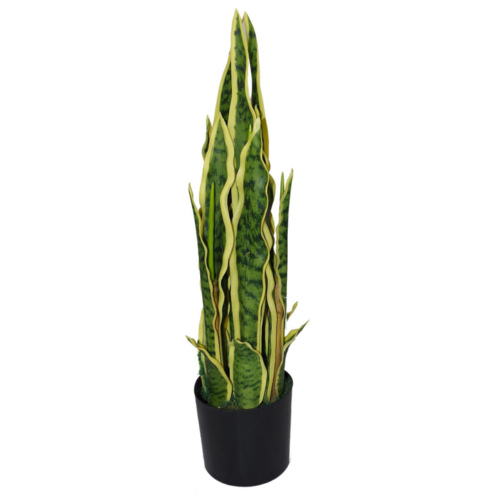 Leaf Kunstpflanze Sansevierie, 55 cm, Gelb/Grün 55cm Sansevieria, 55cm Sansevieria