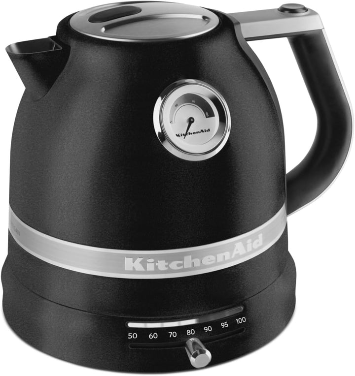 KitchenAid Wasserkocher mit Temperatureinstellung von 50 bis 100°C - Teekocher mit Temperaturanzeige