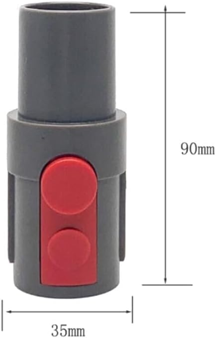 Trade-Shop 9in1 Set: PC Reinigungs-Set/Säuberungs-Set (8-teilig) + Anschluss-Adapter für Dyson V7 V8