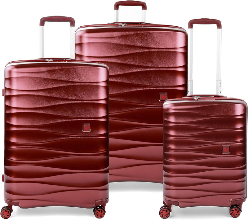 RONCATO Stellar - 4-Rollen-Trolley-Set 3 tlg. Dunkelrot, Dunkelrot