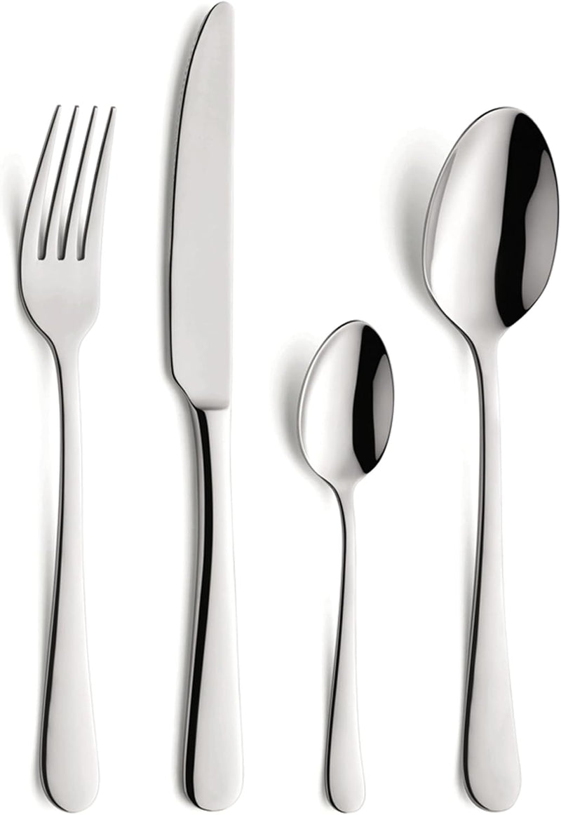 Amefa Set mit 24 Bestecksets, Edelstahl, mehrfarbig, Zentimetern
