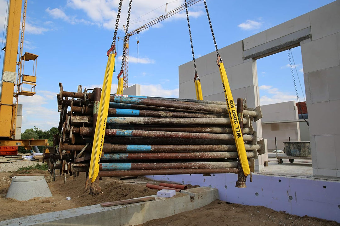Braun GmbH 30081RS Rundschlinge 3000 kg Tragkraft, 8 m Umfang = 4 m Nutzlänge, endlos mit Polyesterk
