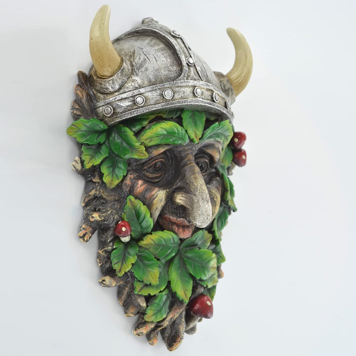 Enorki Tree Ent Face Schild für Garten und Haus, Wicca, keltischer heidnischer magischer Greenman