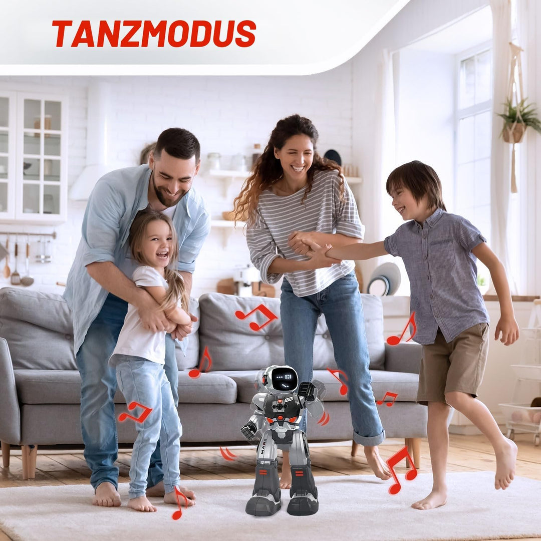 Xtrem Bots - Mark | Kinderroboter-programmierung Für Kinder 50 Bewegungen | Spielzeug Ab 6 Jahren |