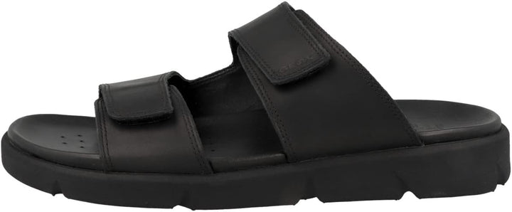 Geox Herren U Xand 2s Sandal 44 EU Schwarz, 44 EU Schwarz