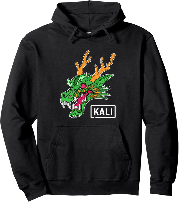 Kali Linux Computer Geek and Nerd Administrator Design Pullover Hoodie