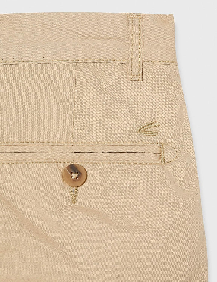 camel active Herren Bermuda Chino Hose 25 Beige, 25 Beige