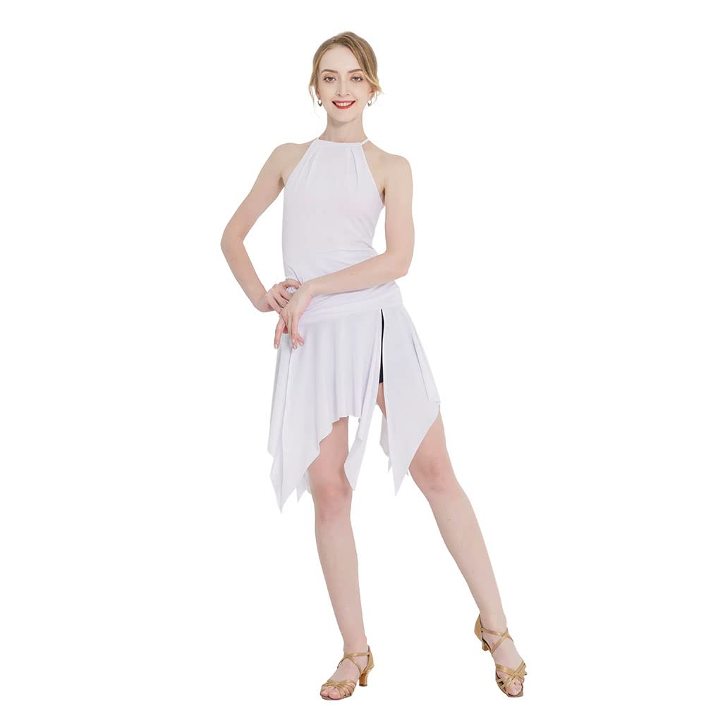 ROYAL SMEELA Latein Tanz Kleid Damen Salsa Kleid Salsa tanzkleid latein Kleider für Frauen Samba Kle