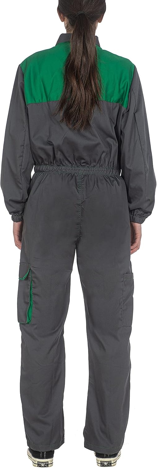 Arbeitsanzug mit Mehreren Taschen Arbeitsanzug, Grau / Grün