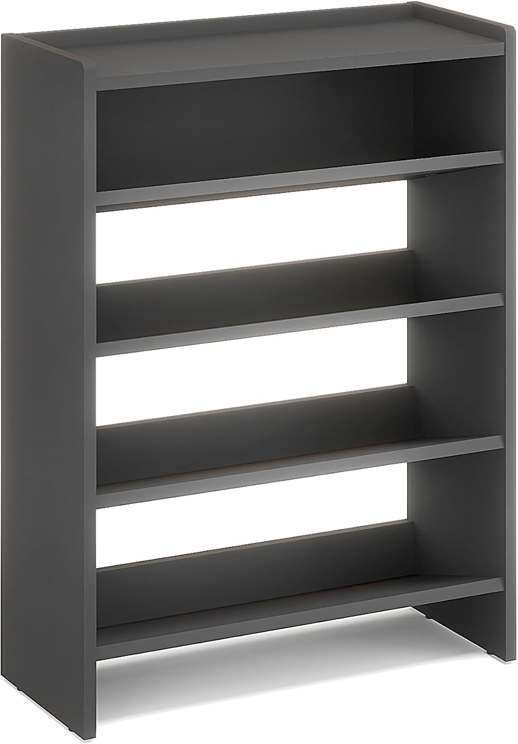 KOMTO Schuhregal Schmal - Schuhablage Flur mit 4 Ebenen Offener Schuhschrank Schuh Organizer Platzsp