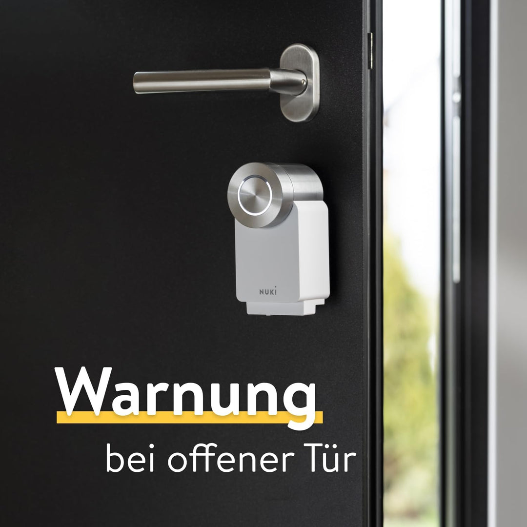 Nuki Door Sensor, Türsensor für Nuki Smart Lock, Mitteilungen (Tür offen, geschlossen) aus der Ferne