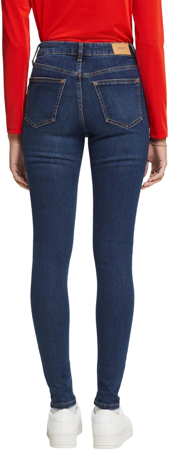 ESPRIT Damen Jeans 25W / 28L 901/Blue Dark Wash, 25W / 28L 901/Blue Dark Wash