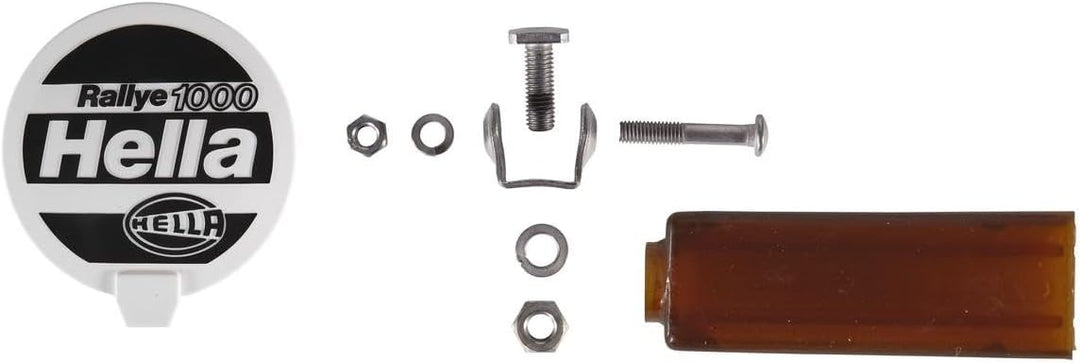 HELLA - Halogen-Fernscheinwerfer - Jumbo 220 - ECE-R8/E1 44444 - 24/12V - 1FE 006 300-041 mit Schwar