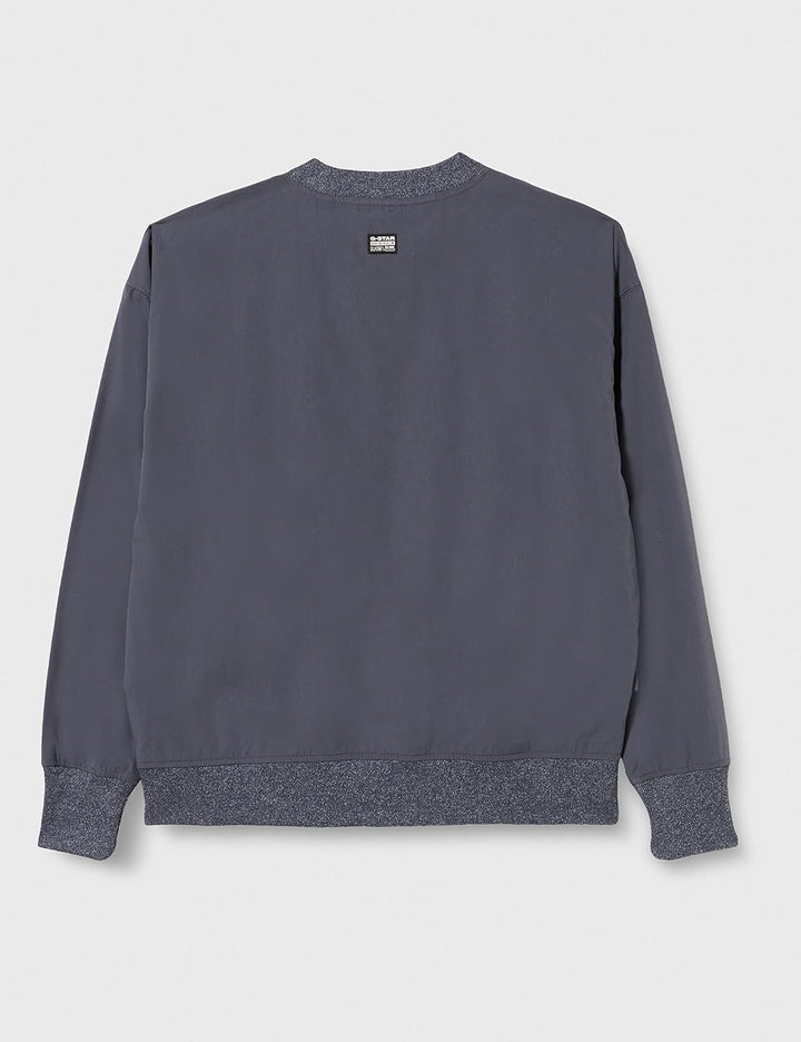 G-STAR RAW Herren Woven Loose Sweatshirt Sweats XL Blau (Fantem Blue D22019-a790-863), XL Blau (Fant