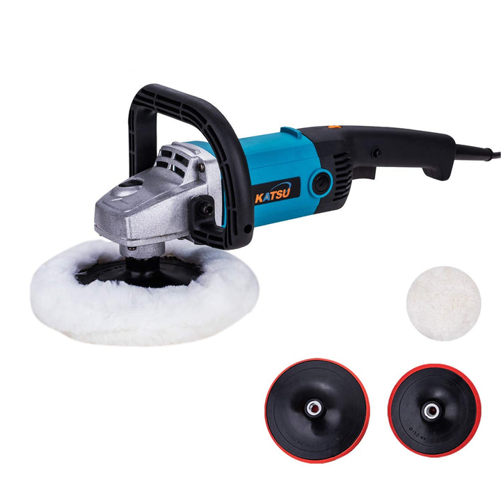 KATSU Tools 1200W 150mm 180mm Auto Poliermaschine, Elektrische Puffer Polieren Schleifen Wachsmaschi