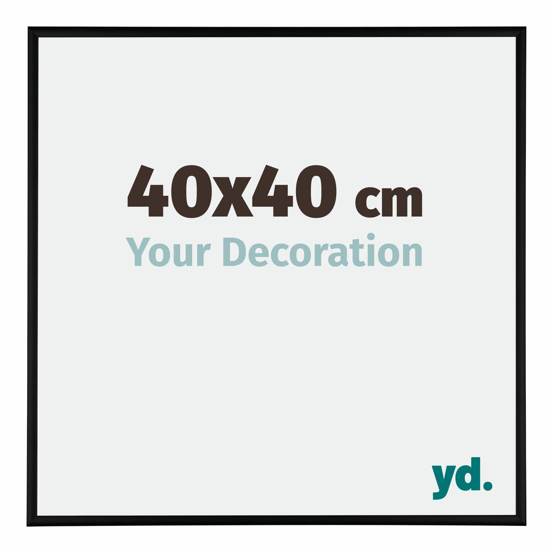 yd. Your Decoration - Bilderrahmen 40x40 cm - Bilderrahmen aus Aluminium mit Acrylglas - Antireflex