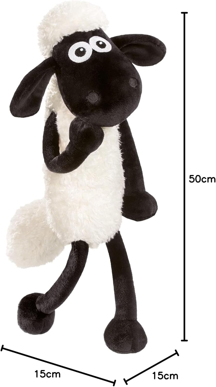 NICI Kuscheltier Shaun das Schaf 50 cm – Schaf Plüschtier für Mädchen, Jungen & Babys – Flauschiges