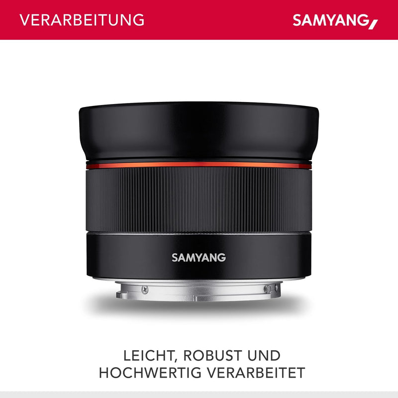 Samyang AF 24 mm F2.8 FE (Tiny but Wide) - Vollformat 24mm Weitwinkel Festbrennweite Autofokus Objek